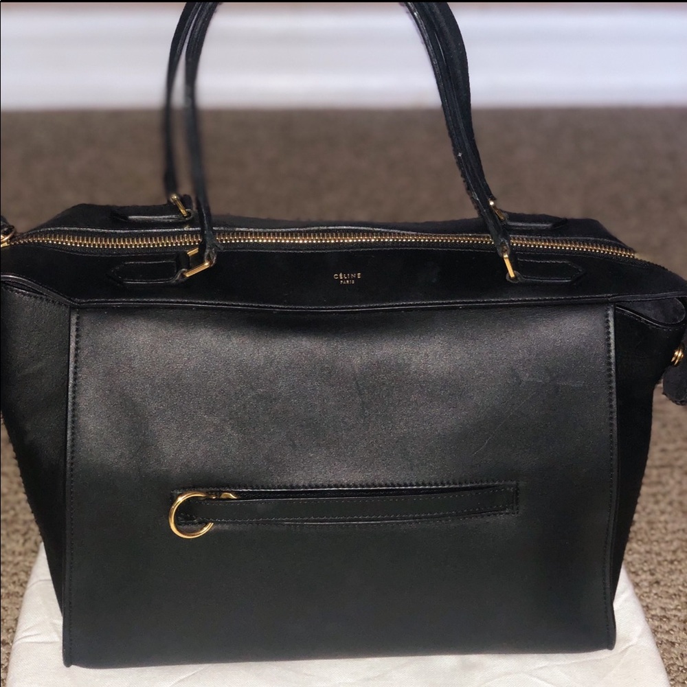 Celine Bullhide Ring Bag